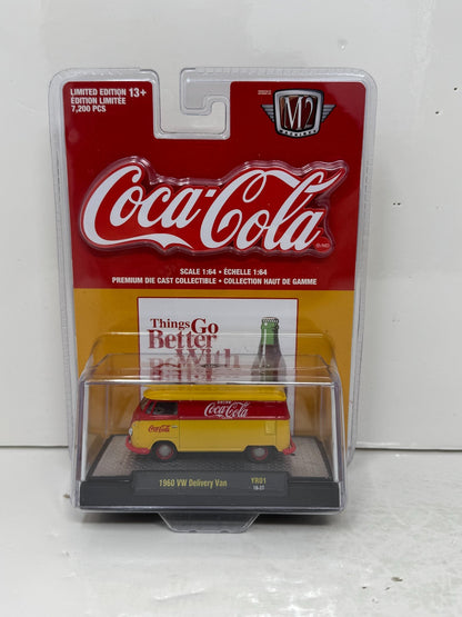 M2 Machines Coca-Cola 1960 Volkswagen Delivery Van 1:64 Diecast