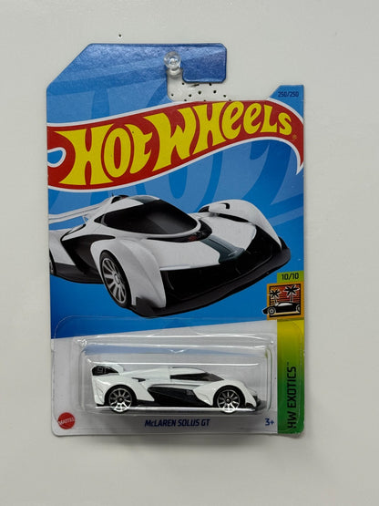 Hot Wheels Exotics McLaren Solus GT 1:64 Diecast White