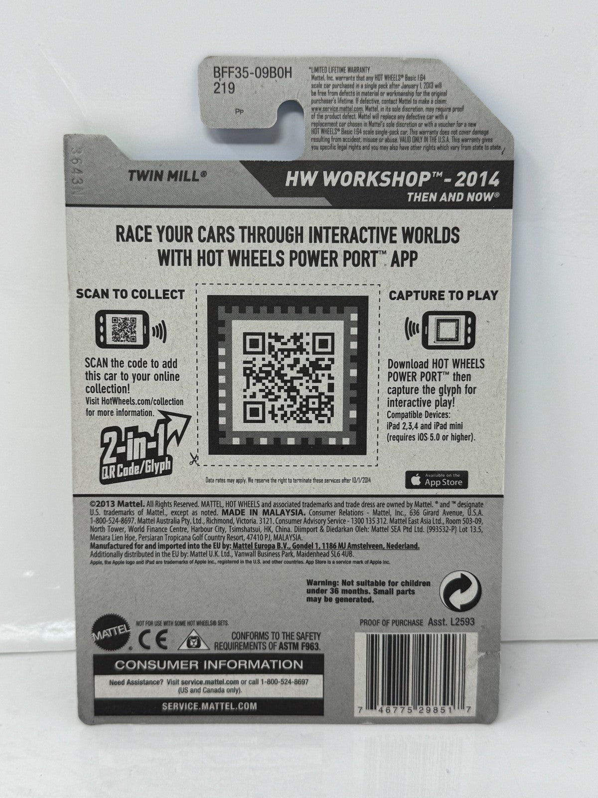 Hot Wheels Super Treasure Hunt Twin Mill HW Workshop 1:64 Diecast