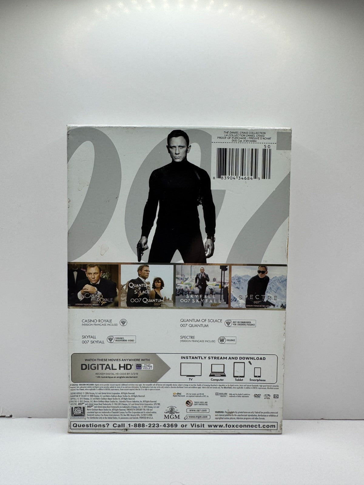 Daniel Craig Collection (DVD) James Bond Action