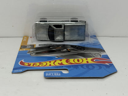 Hot Wheels Turbo 1991 GMC Syclone ZAMAC 1:64 Diecast