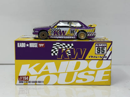 Kaido House BMW E30 M3 Kaido KW V1 1:64 Diecast Purple