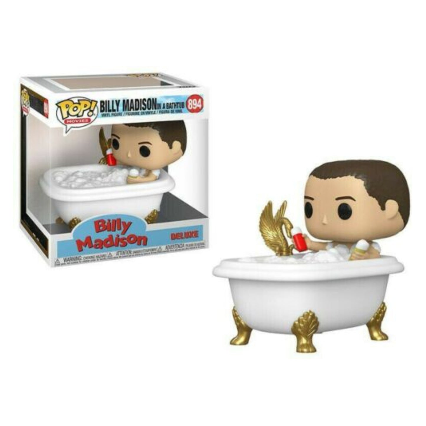 Funko Pop! Movies Billy Madison #894 Billy Madison Bathtub Deluxe Vinyl Figure