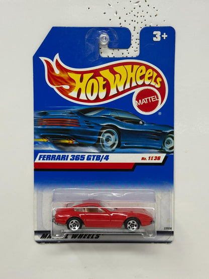 Hot Wheels Ferrari 365 GTB/4 Red 1:64 Diecast