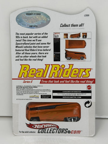 Hot Wheels Real Riders Series 6 Volkswagen Drag Bus 1:64 Diecast 9287/11000
