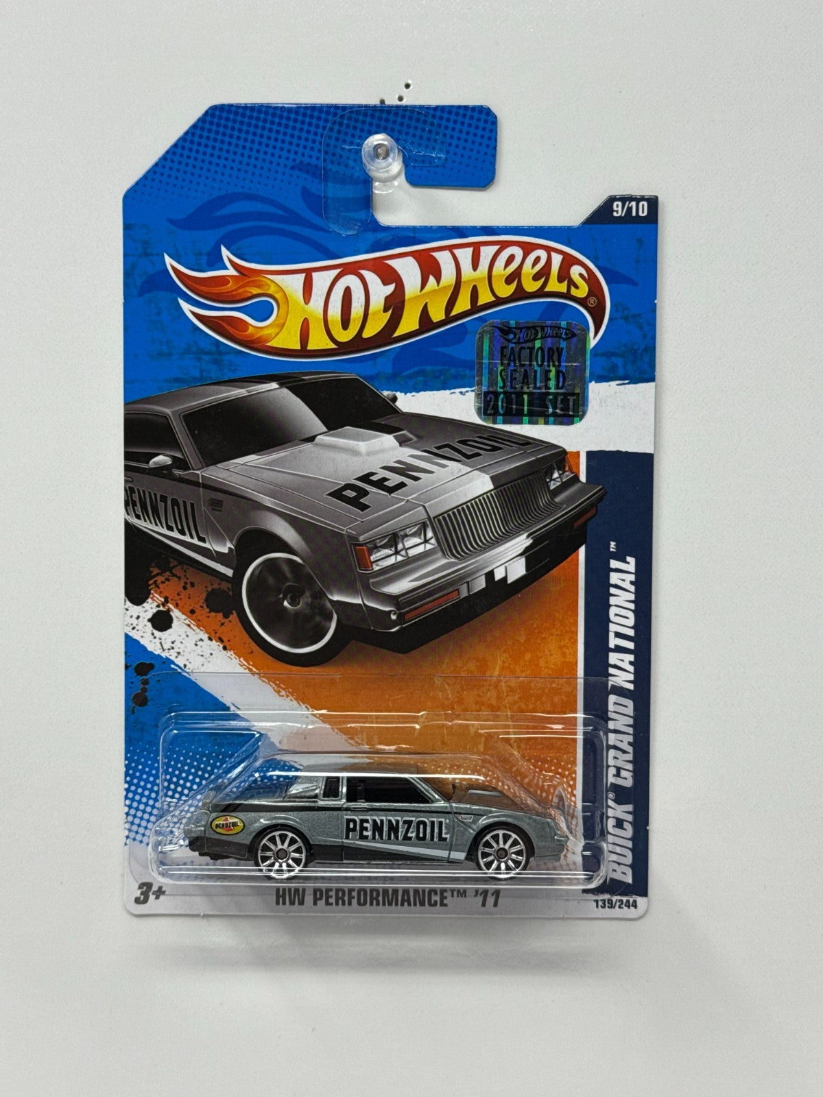 Hot Wheels Performance 1987 Buick Grand National 1:64 Diecast Factory Sealed V2