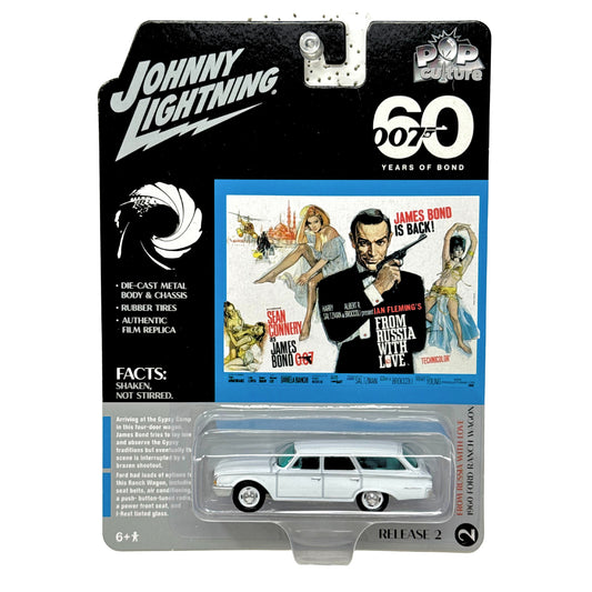 Johnny Lightning 007 James Bond 1960 Ford Ranch Wagon 1:64 Diecast