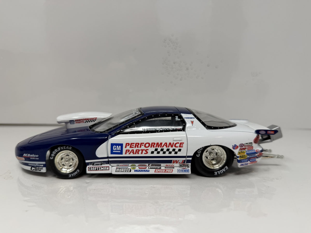Action NHRA Warren Johnson GM Performance 1997 Pontiac Pro Stock 1:24 Diecast