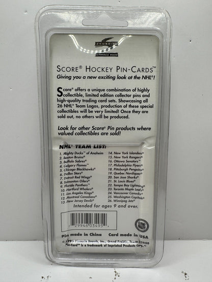 Montreal Canadiens 1995 Score Pin-Cards NHL Team Logo Lapel Pin