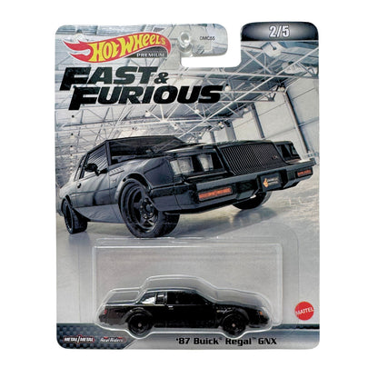 Hot Wheels Premium Fast & Furious 1987 Buick Regal GNX 1:64 Diecast