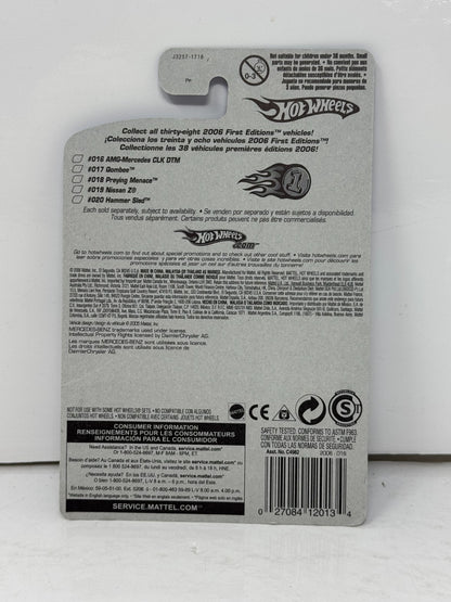 Hot Wheels Faster Than Ever 2006 AMG Mercedes CLK DTM 1:64 Diecast Gray Gold