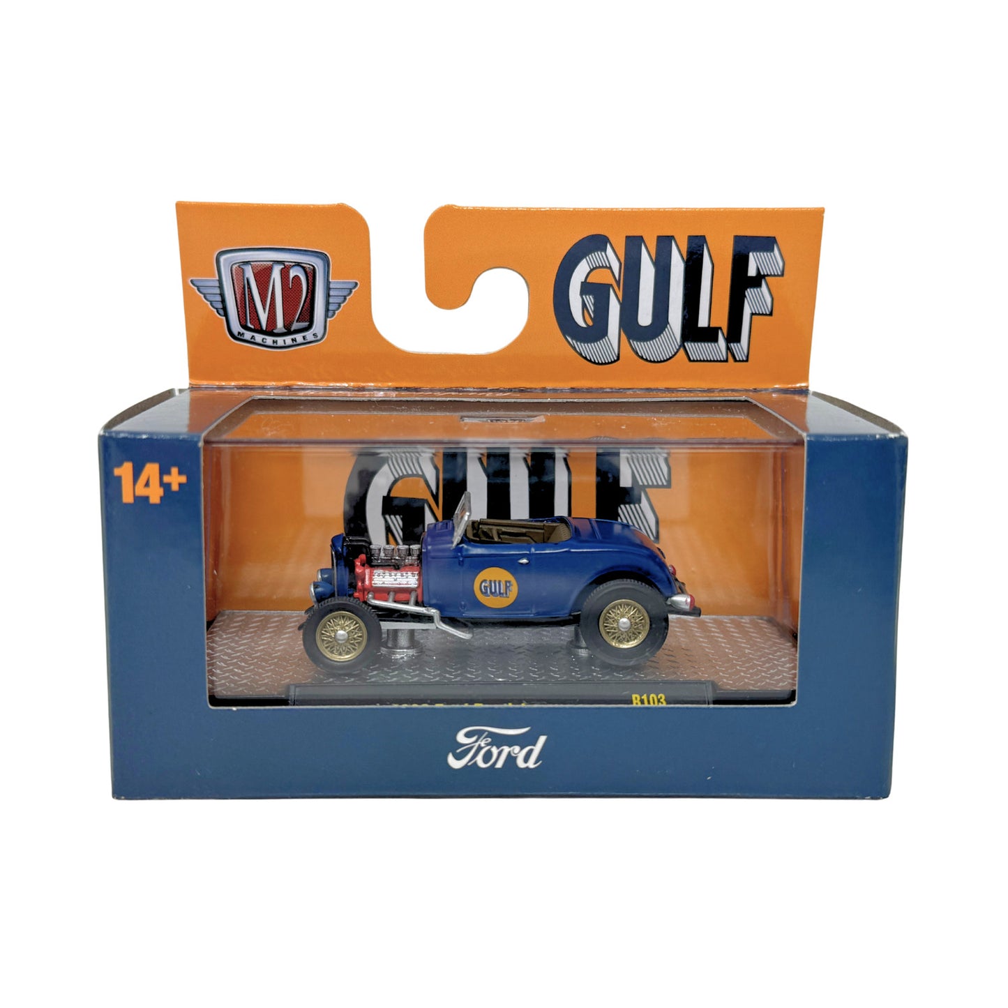 M2 Machines Gulf 1932 Ford Roadster 1:64 Diecast