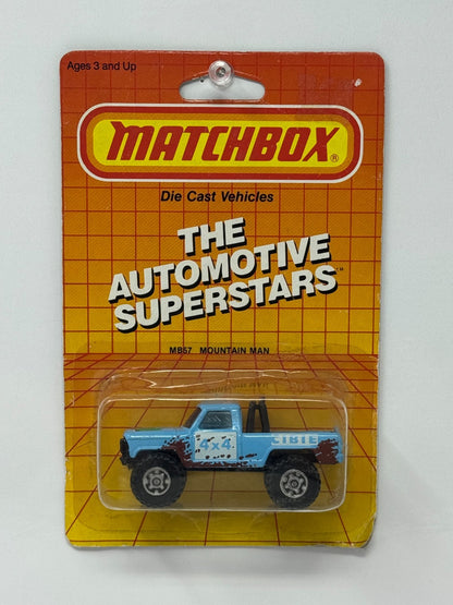 Matchbox Automotive Superstars Mountain Man 4x4 Pickup 1:64 Diecast