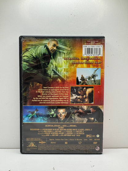 Never Say Never Again (DVD) Sean Connery James Bond