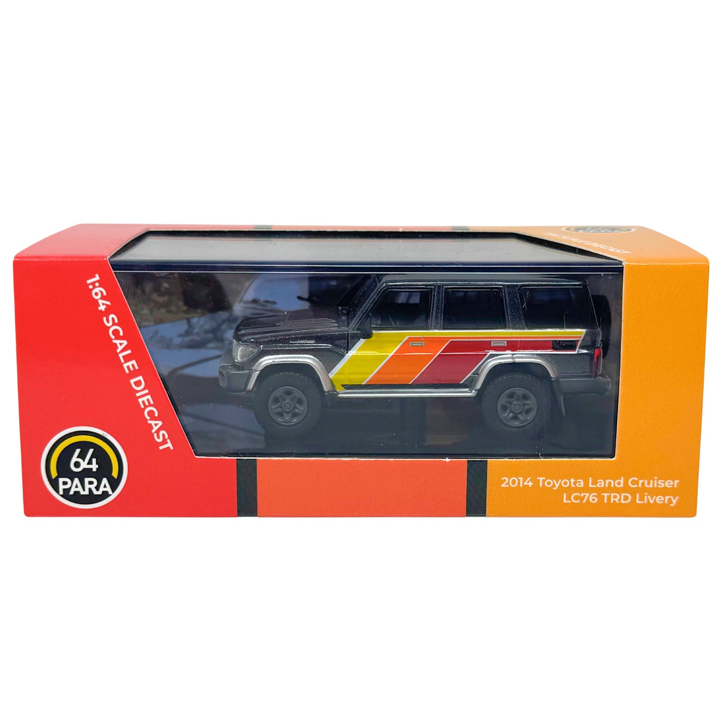 Paragon 2014 Toyota Land Cruiser LC76 TRD Livery 1:64 Diecast Para 64