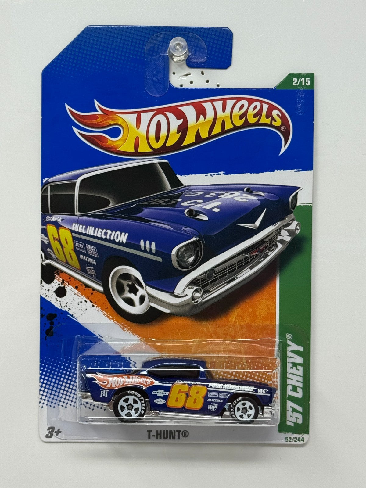 Hot Wheels Treasure Hunt 1957 Chevy 1:64 Diecast