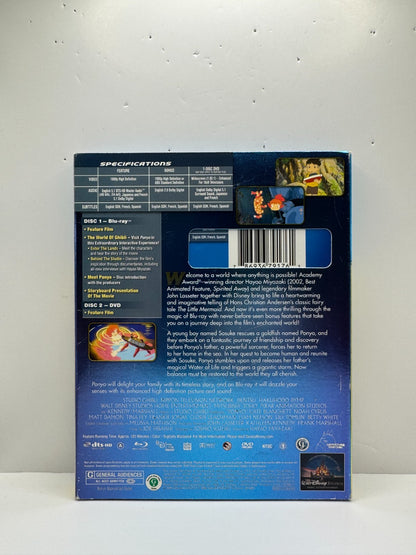 Ponyo (Blu-ray) Noah Cyrus Studio Ghibli Anime