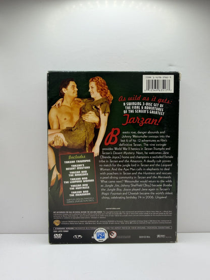Tarzan Collection Volume 2 (DVD) Johnny Weissmuller Adventure