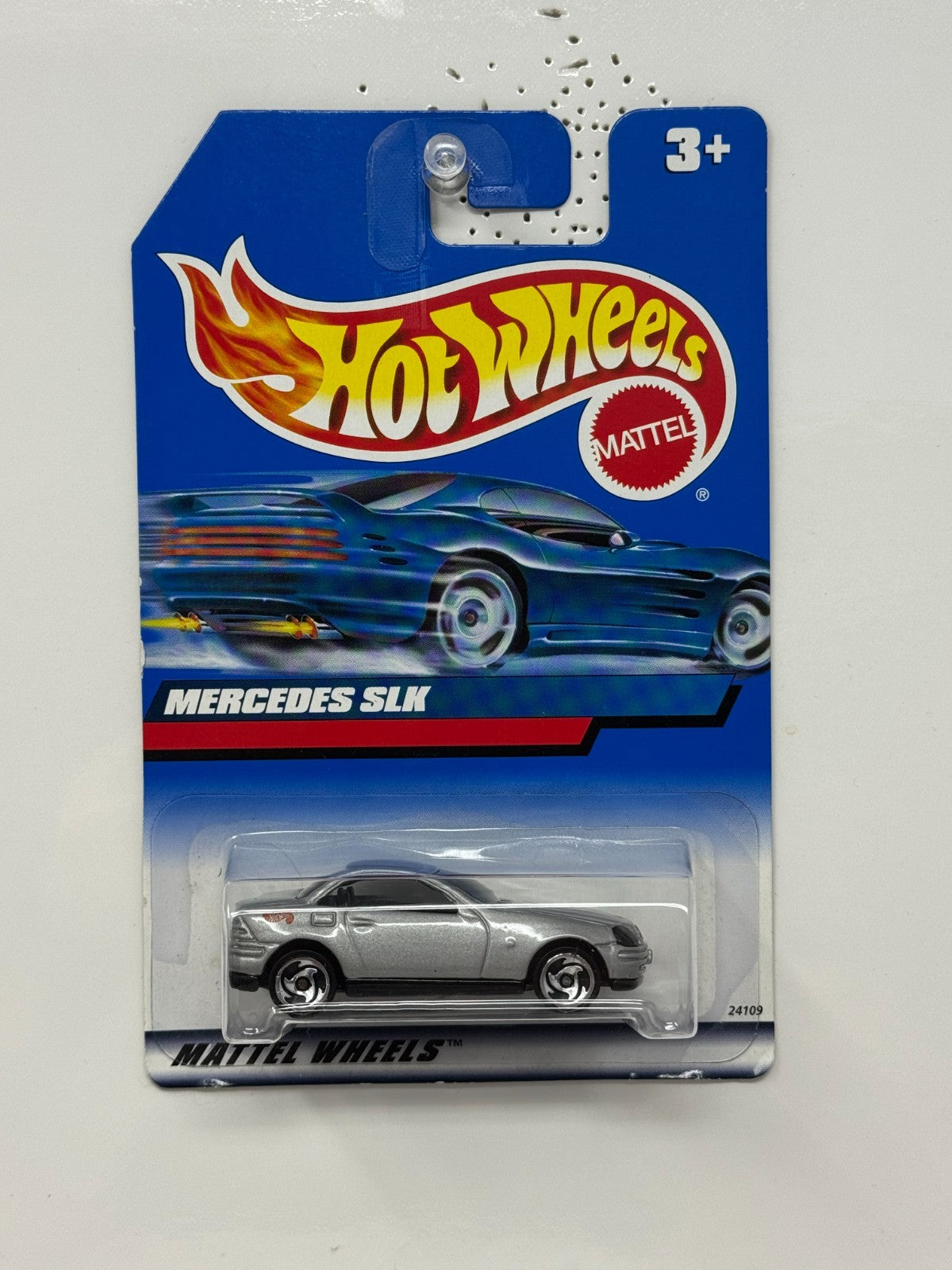 Hot Wheels Mercedes SLK 1:64 Diecast Silver V2