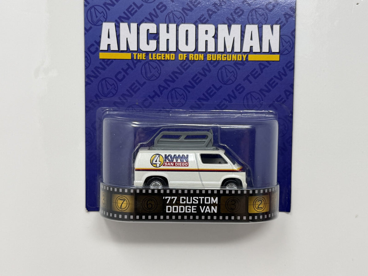 Hot Wheels Retro Anchorman 1977 Custom Dodge Van 1:64 Diecast