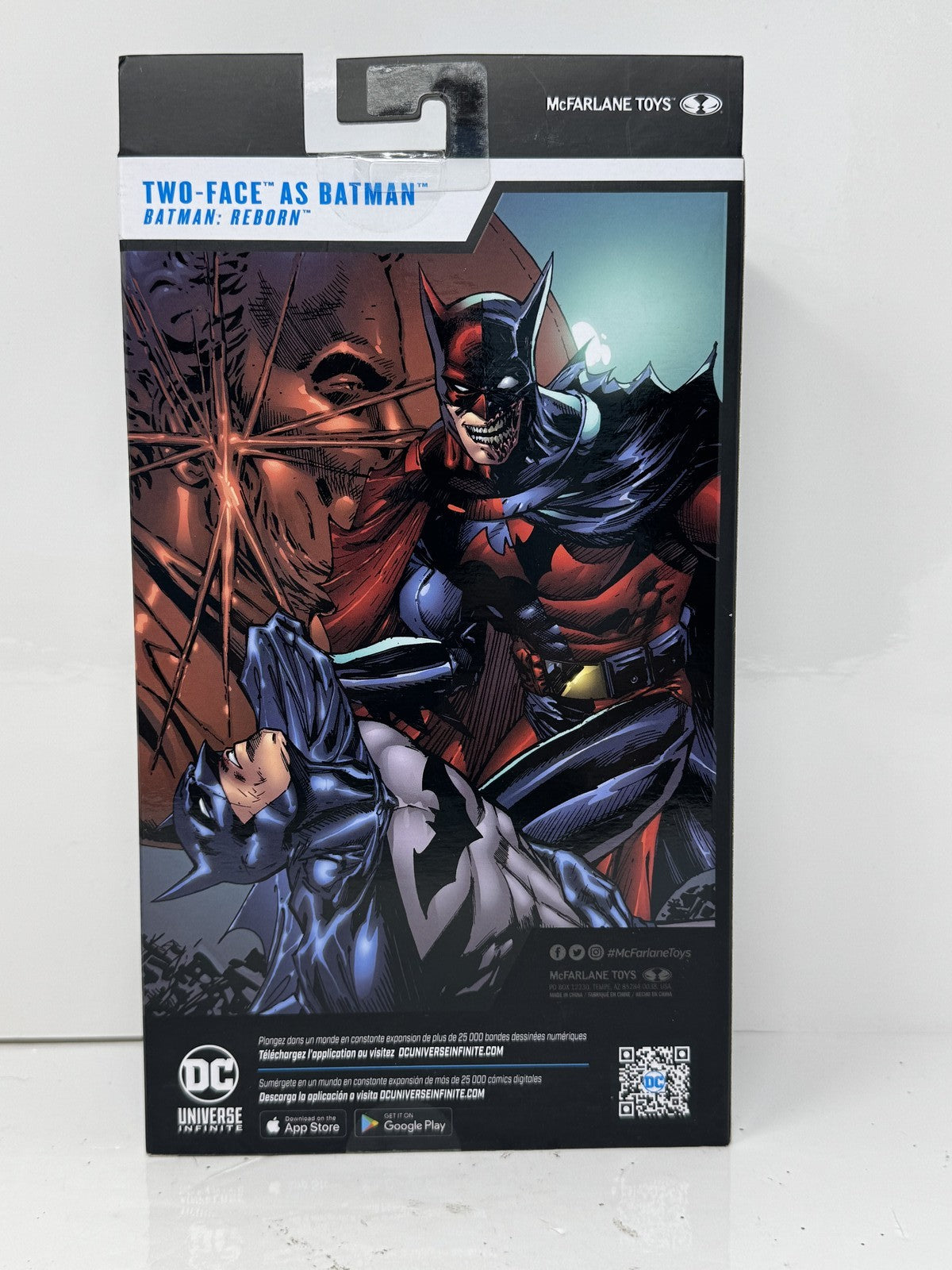 McFarlane DC Multiverse Batman Reborn Two-Face As Batman Action Figure