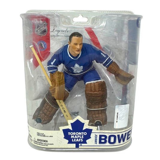 McFarlane NHL Legends Series 6 Johnny Bower Toronto Maple Leafs Action Figure