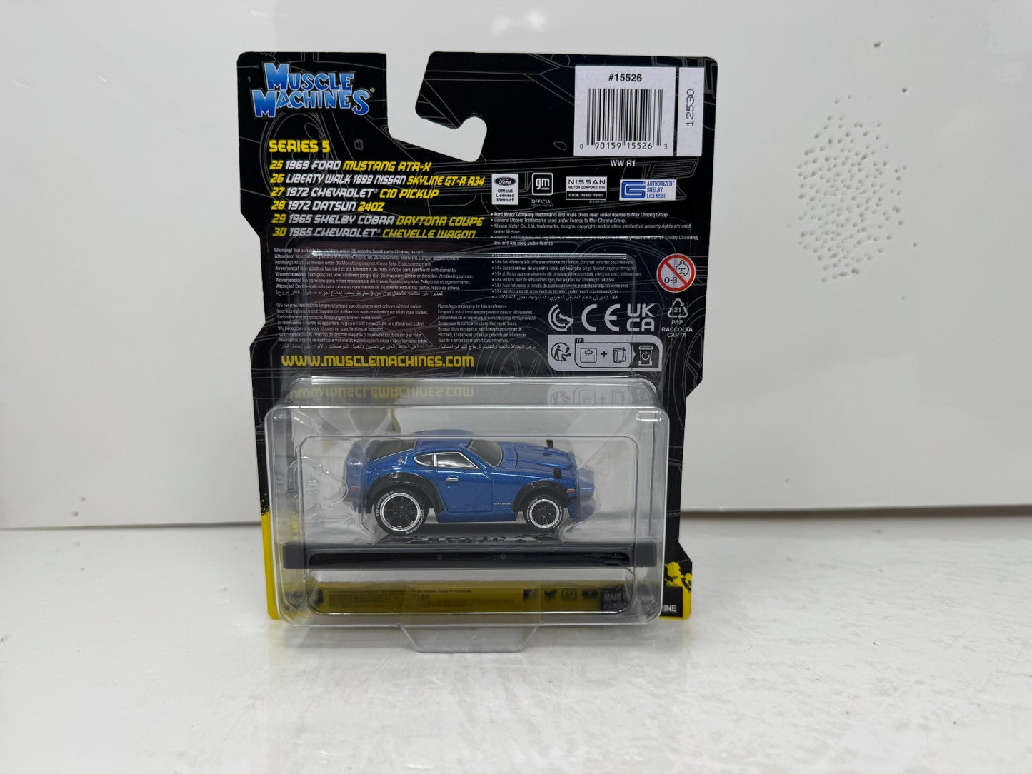 Muscle Machines 1972 Datsun 240Z 1:64 Diecast