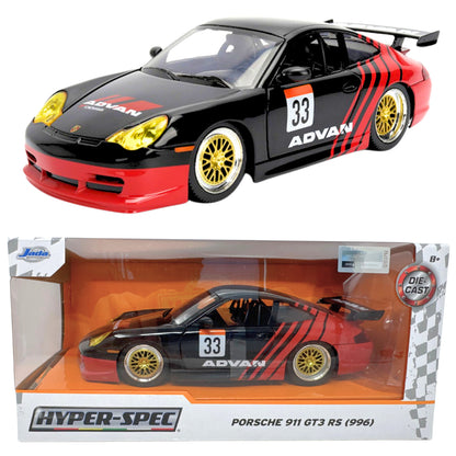 Jada Hyper-Spec Porsche 911 GT3 RS (997) 1:24 Diecast