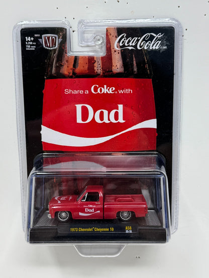 M2 Machines Coca-Cola Dad 1973 Chevrolet Cheyenne 10 1:64 Diecast