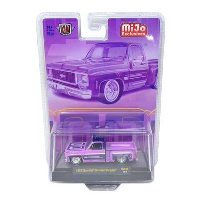M2 Machines MiJo Exclusives 1979 Chevrolet Silverado Stepside 1:64 Diecast