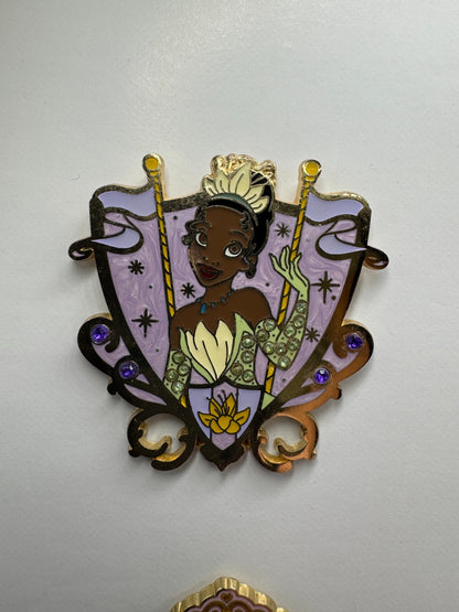 Disney Princess Tiana Carousel Princess and the Frog Trading Pin DC1S3