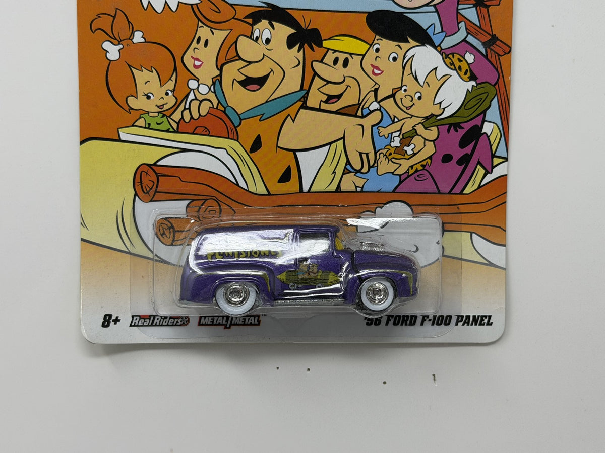 Hot Wheels The Flintstones 1956 Ford F-100 Panel 1:64 Real Riders