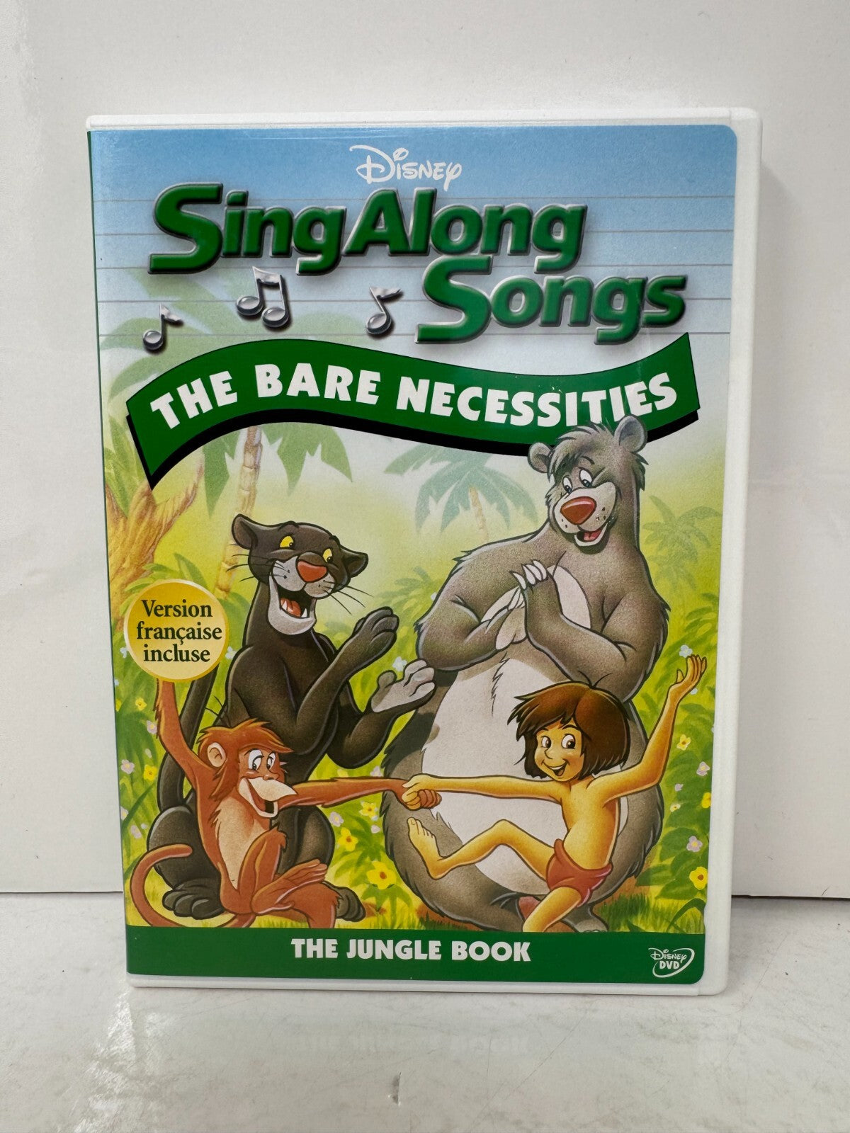 Disney Sing-Along-Songs: The Bare Necessities - The Jungle Book (DVD) Good Shape