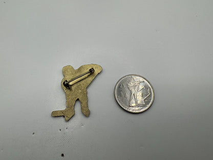 Left Wing Player NHL Hockey Lapel Pin