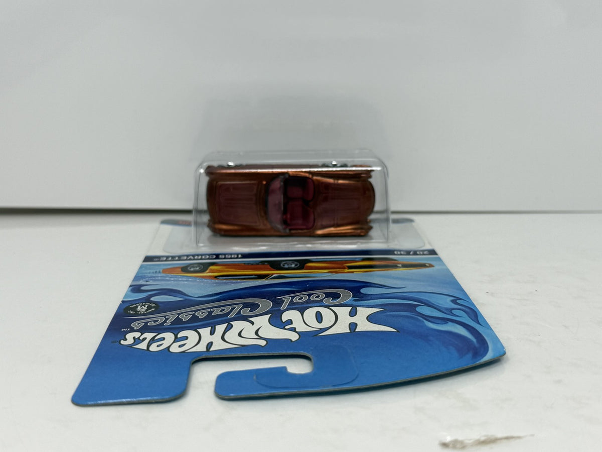 Hot Wheels Cool Classics 1955 Chevrolet Corvette 1:64 Diecast Bronze