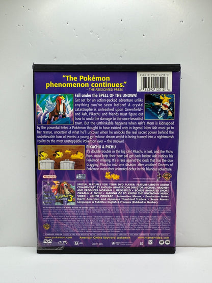 Pokemon 3 Spell of the Unown (DVD) Pokemon Anime