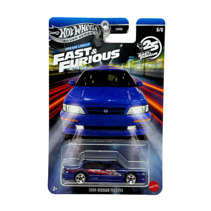 Hot Wheels Fast & Furious Dream Lineup 1999 Nissan Maxima 1:64 Diecast