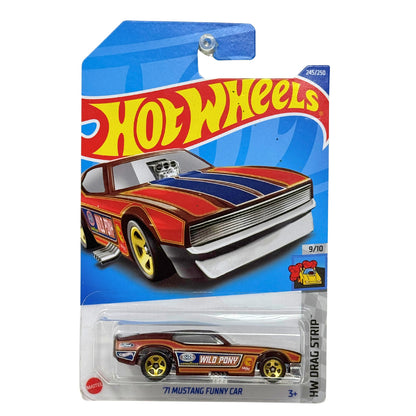 Hot Wheels Treasure Hunt HW Drag Strip 1971 Mustang Funny Car 1:64 Diecast