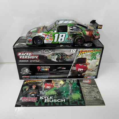 Action NASCAR #18 Kyle Busch M&M's Indiana Jones Darlington Win 1:24 Diecast