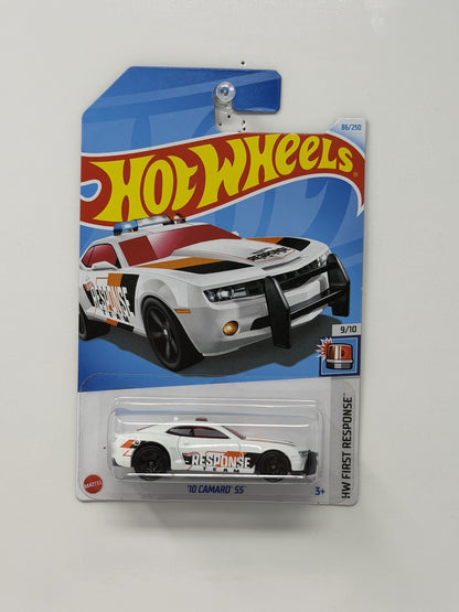 Hot Wheels HW First Response 2010 Chevrolet Camaro SS 1:64 Diecast White