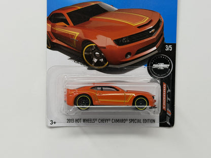 Hot Wheels Camaro Fifty 2013 Chevy Camaro Special Edition 1:64 Diecast Orange