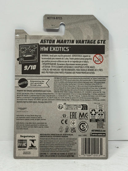 Hot Wheels Exotics Aston Martin Vantage GTE 1:64 Diecast Green