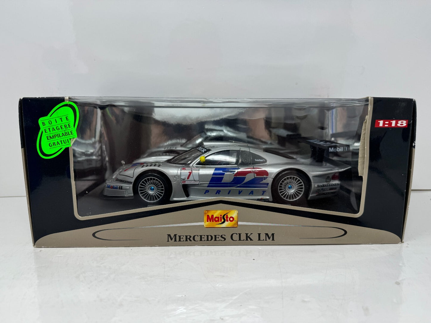Maisto GT Racing Mercedes CLK LM 1:18 Diecast