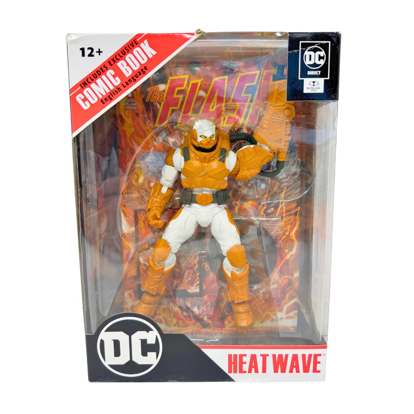 McFarlane DC Direct Page Punchers The Flash Heat Wave Action Figure