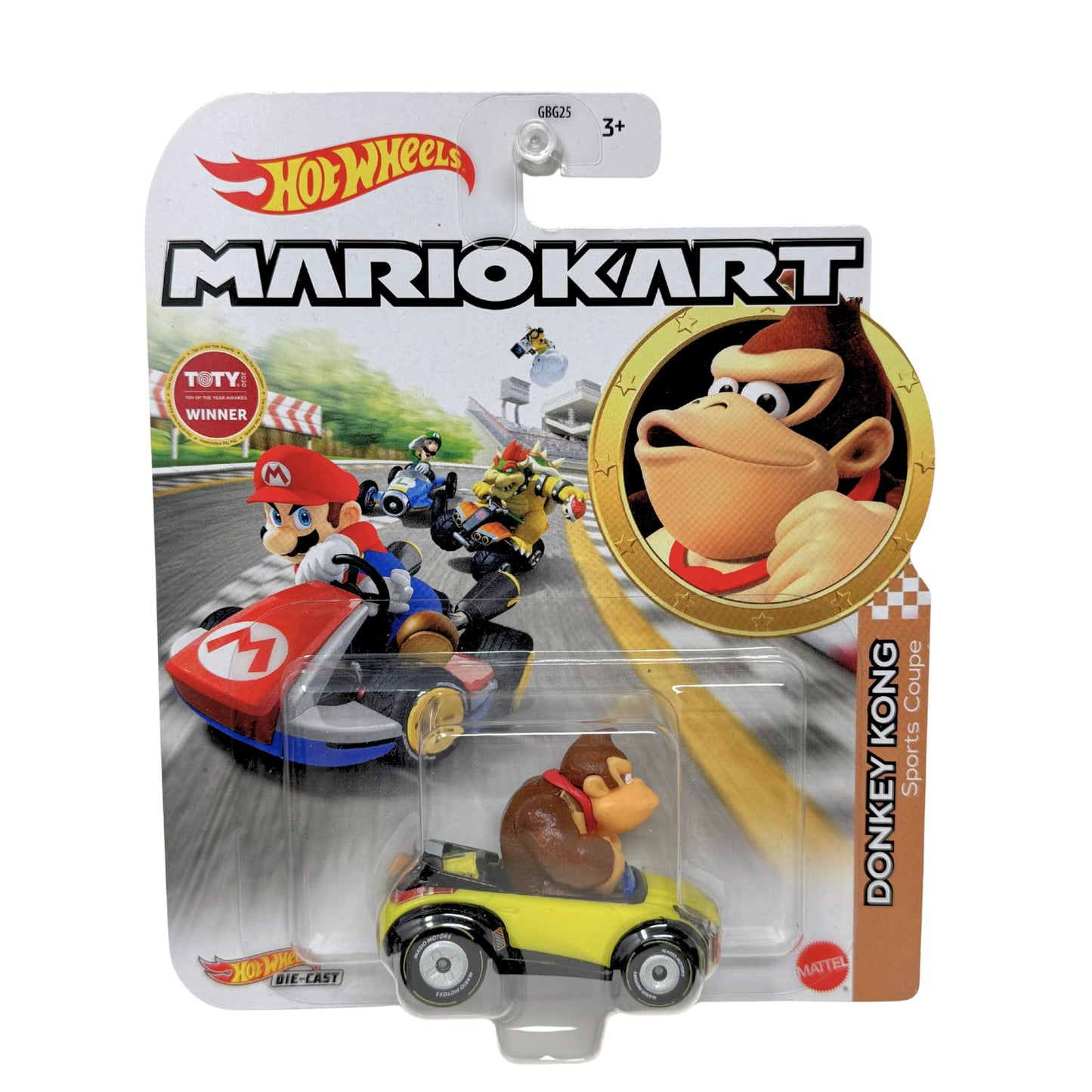 Hot Wheels Mario Kart Donkey Kong Sports Coupe 1:64 Diecast