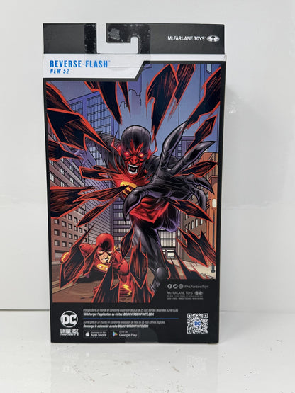 McFarlane DC Multiverse Reverse-Flash New 52 Chase Platinum Edition Figure