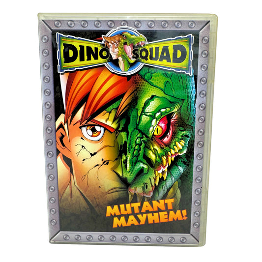 Dino Squad: Mutant Mayhem! (DVD) Kids Cartoon Good Condition!!!