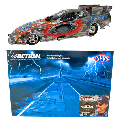 Action NHRA Gary Scelzi Mopar Oakley 2005 Dodge Charger Chrome 1:24 Diecast