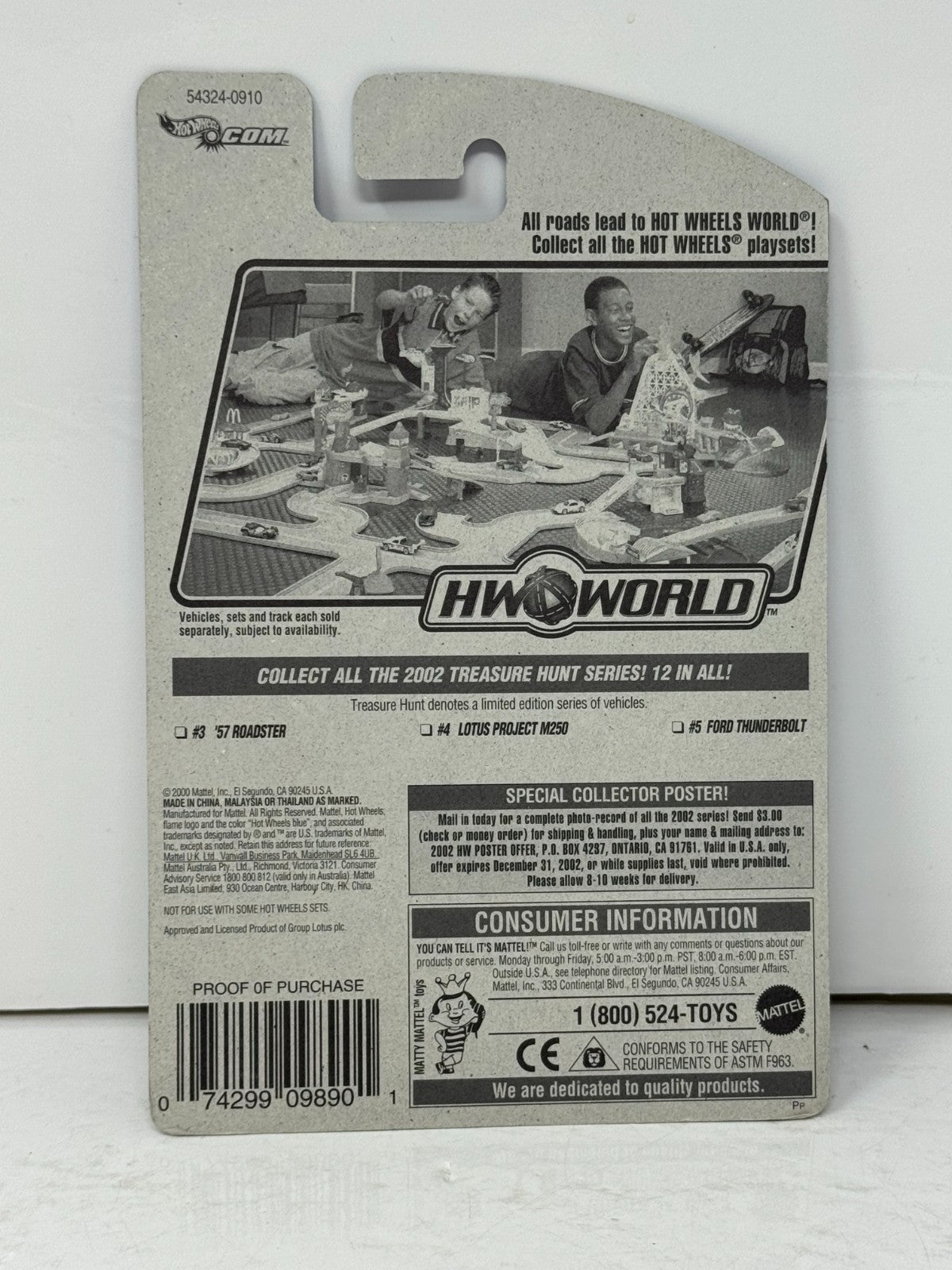 Hot Wheels T-Hunt Lotus Project M250 1:64 Diecast Real Riders