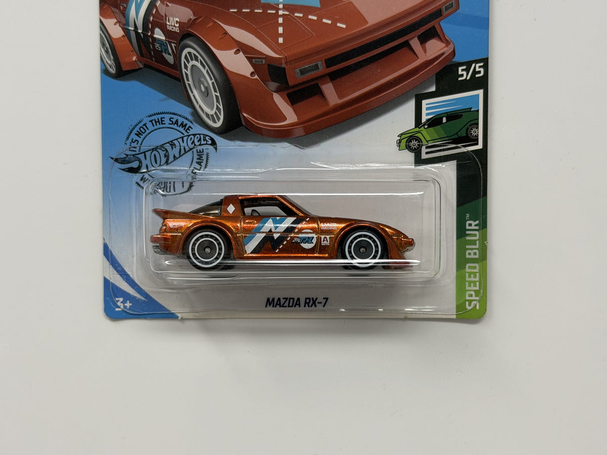 Hot Wheels Super Treasure Hunt Mazda RX-7 Speed Blur 1:64 Diecast STH